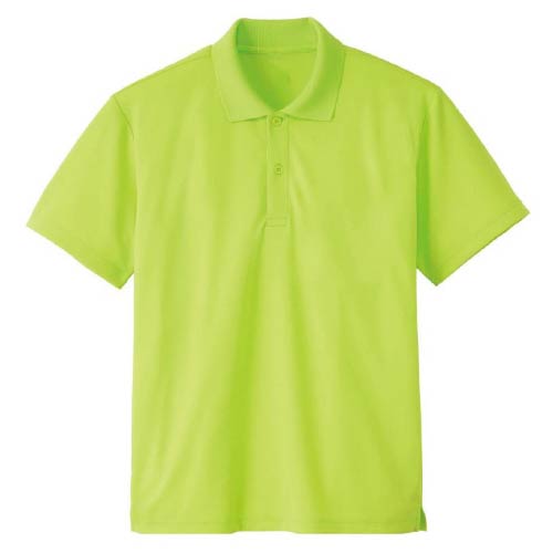 激安クラスティーシャツ4.4オンス　ドライポロシャツ　ライトグリーン画像1