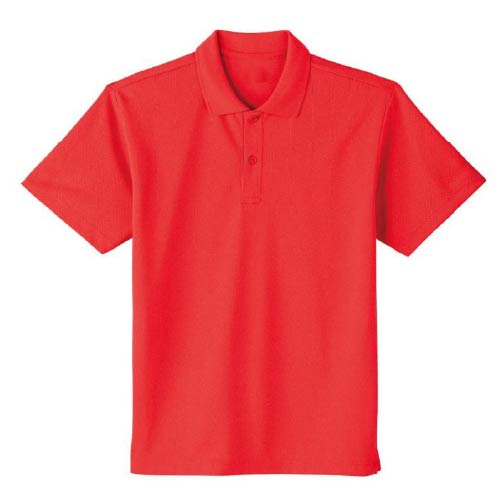 激安クラスティーシャツ4.4オンス　ドライポロシャツ　蛍光オレンジ画像1