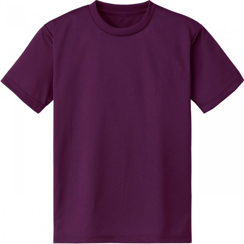 ドライTシャツ パープル | 激安サッカーユニフォームとクラスTシャツの 