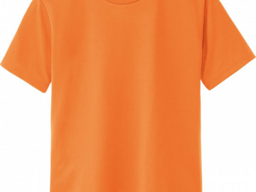 ドライTシャツ　オレンジ