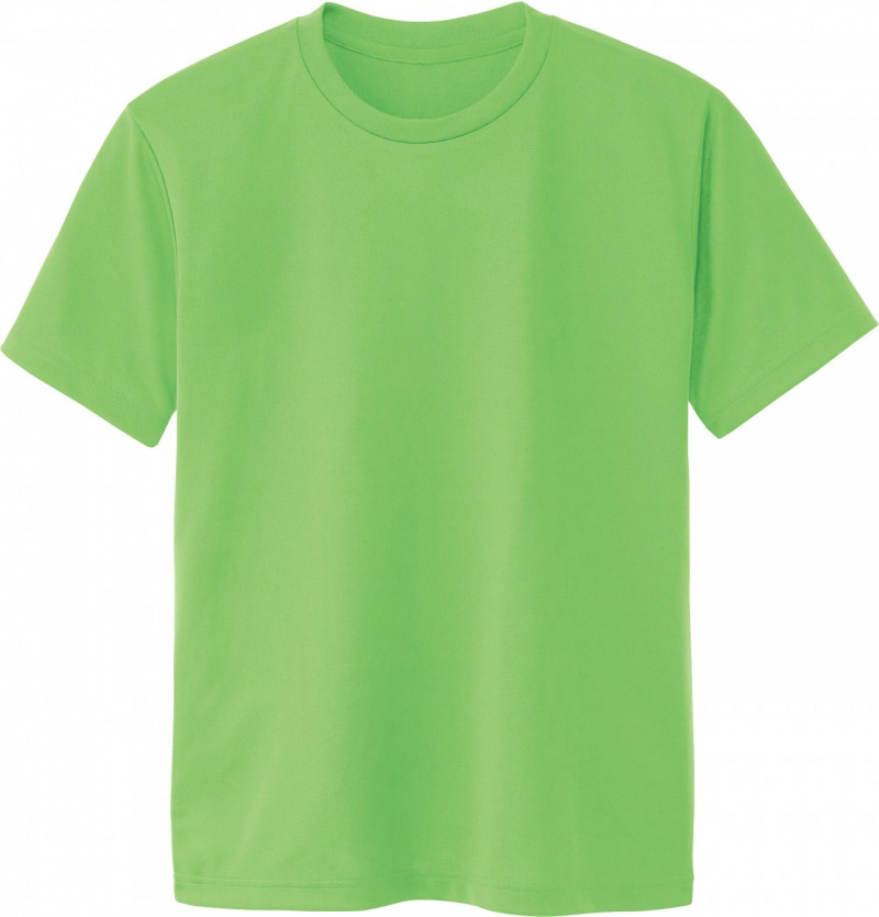 ドライTシャツ ライム | 激安サッカーユニフォームとクラスTシャツの 